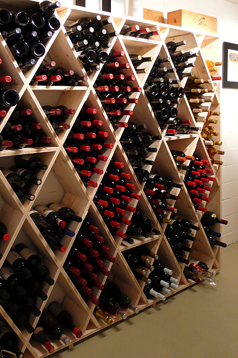 Cave à vin privée à Zurich.